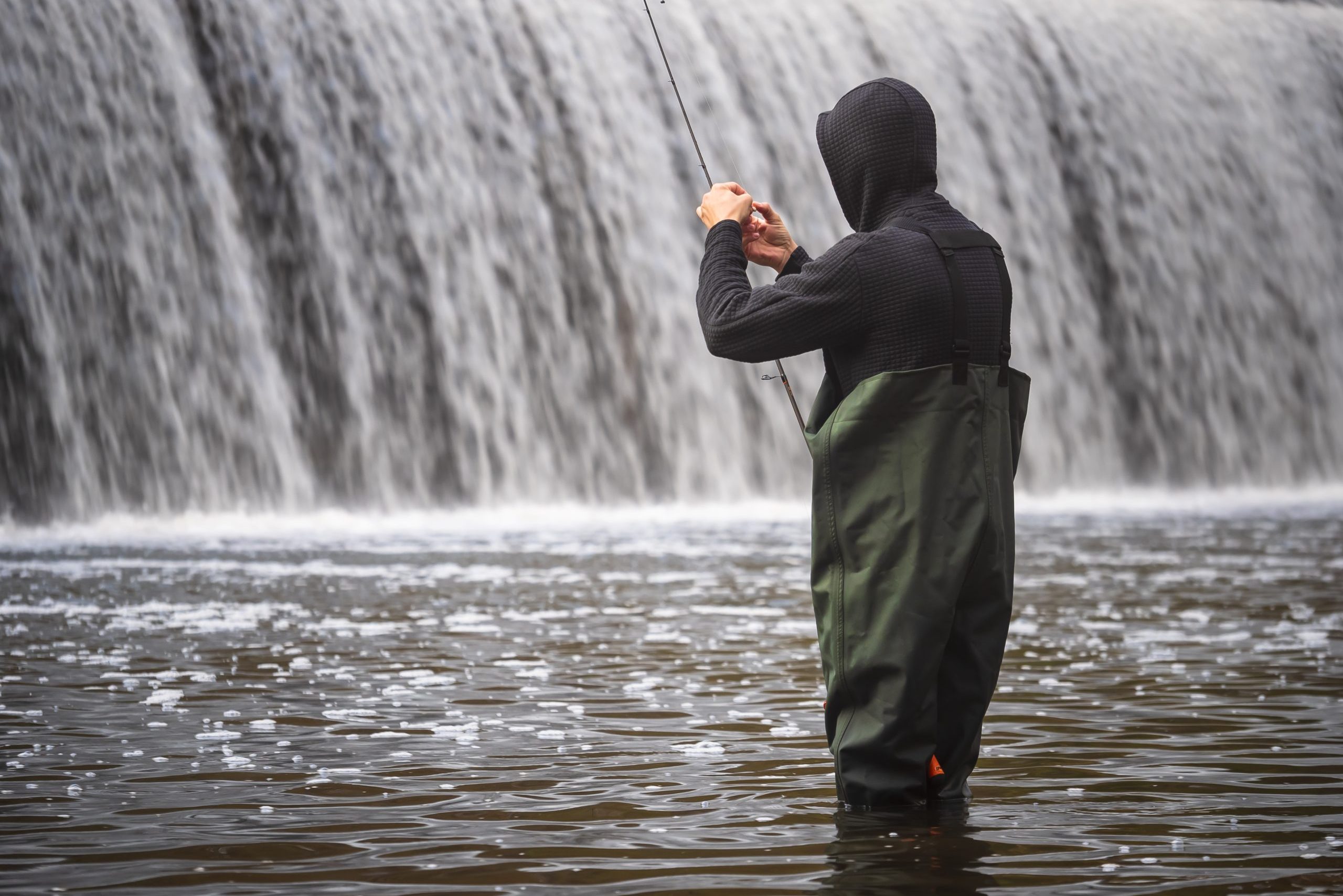 Daniels Dam Fisherman