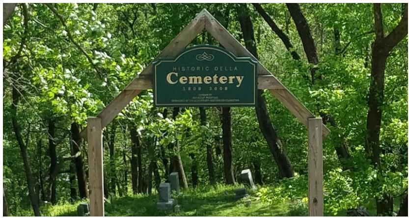 Cleanup at the Historic Oella Cemetery